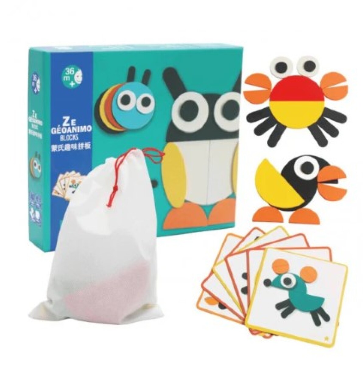 Juegos de madera - geoanimo blocks - Juegos De Madera - Geoanimo Blocks 