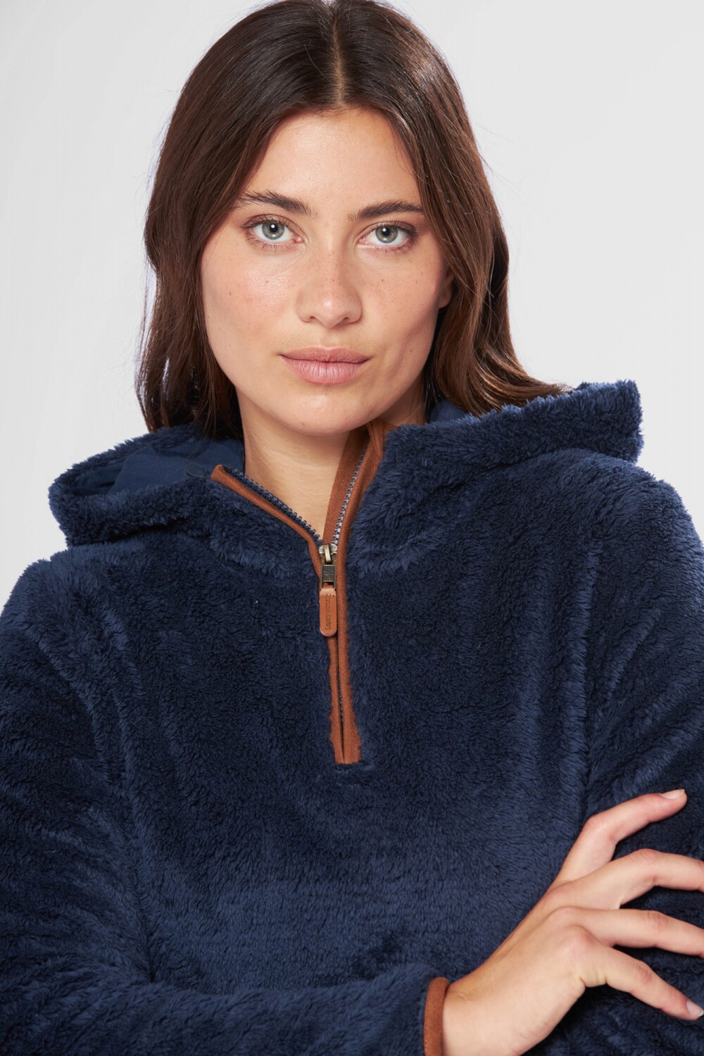 CANGURO PELO SHERPA Azul