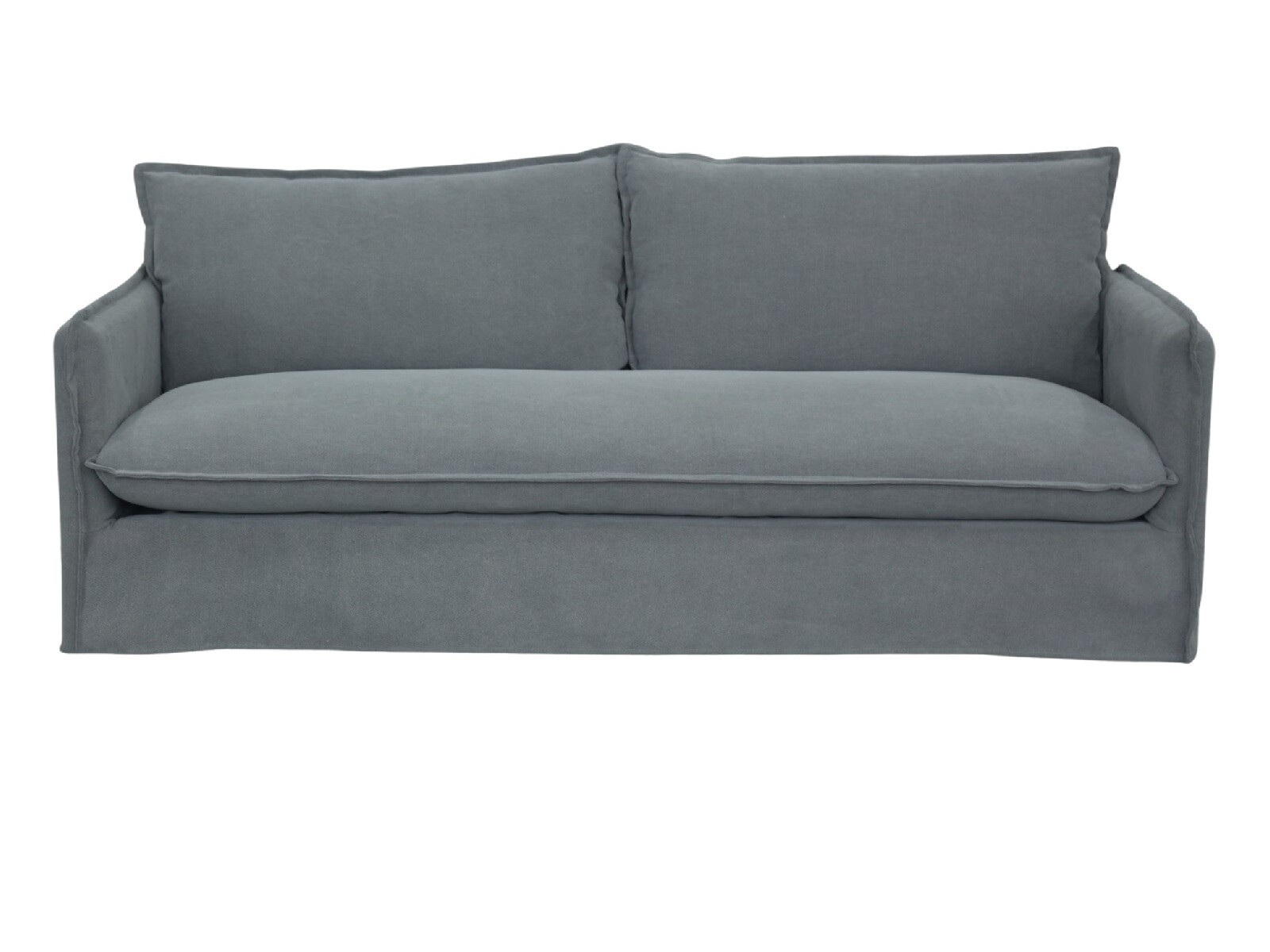 Sofa 3 cps ARIES 2.20 m DESENFUNDABLE - Gris 