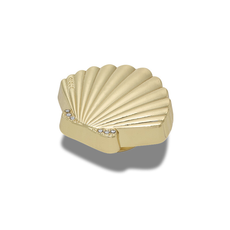 Jibbitz™ Charm Pave Seashell Multicolor