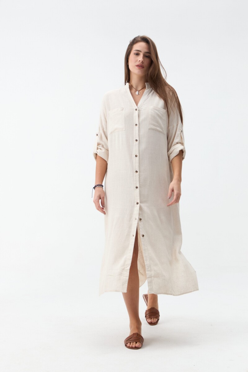 VESTIDO RENATA - Beige 
