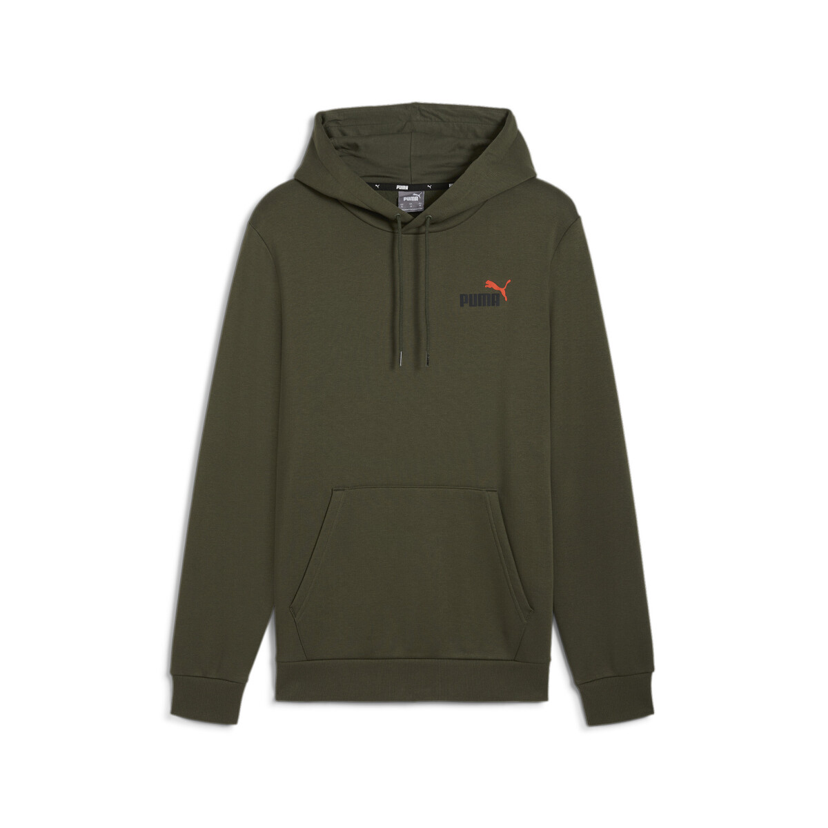 Canguro Puma ESS+ 2 Col Small Logo Hoodie FL de Hombre - 674471 76 - Oliva 