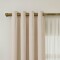 Barrote cortina doble de metal 1,5 m + 2 Soportes ORO VIEJO