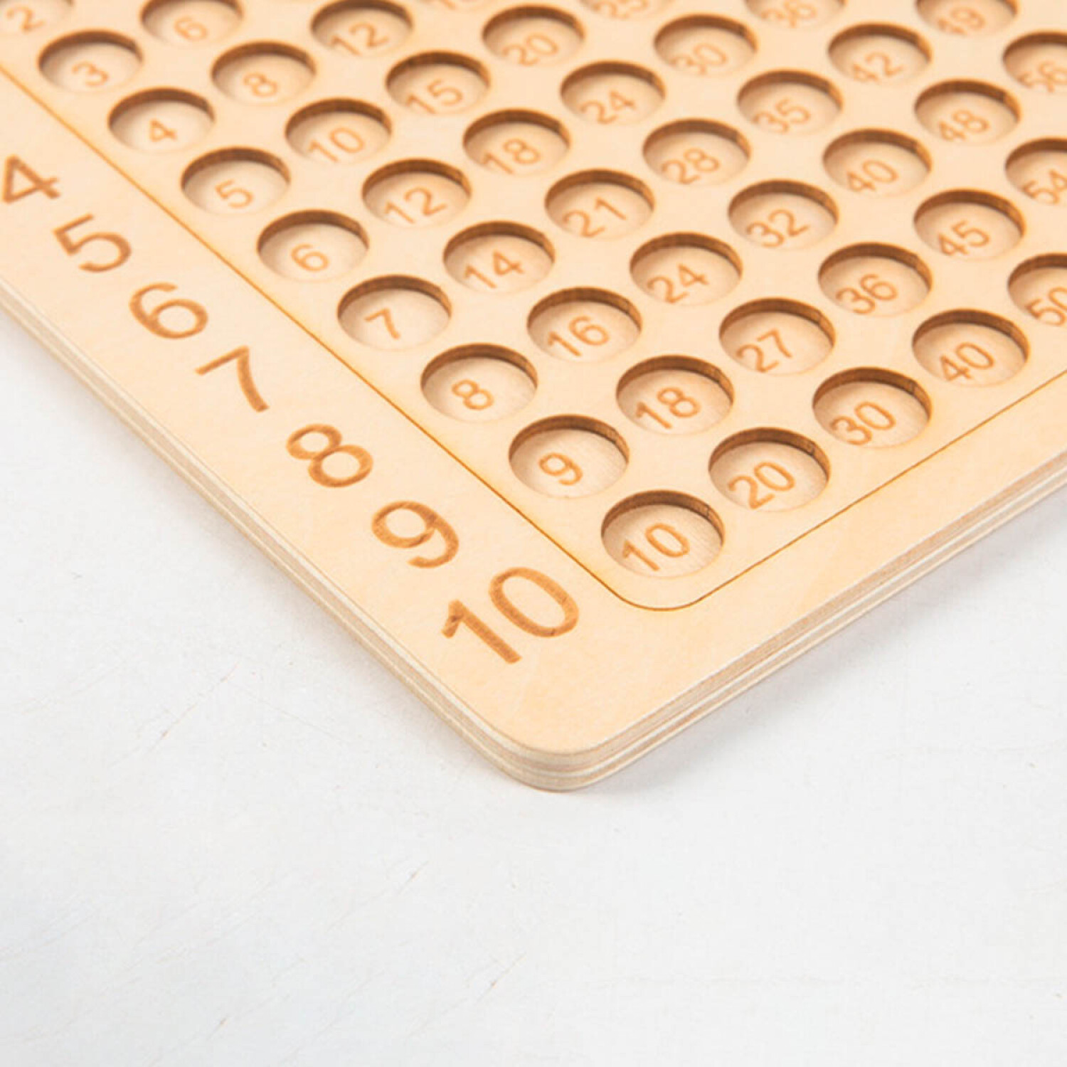 Tabla De Multiplicar De Madera Montessori - Juego Educativo Con Dados, Fichas Y Tarjetas - Para Niños De Tabla De Multiplicar De Madera Montessori - Juego Educativo Con Dados, Fichas Y Tarjetas - Para Niños De