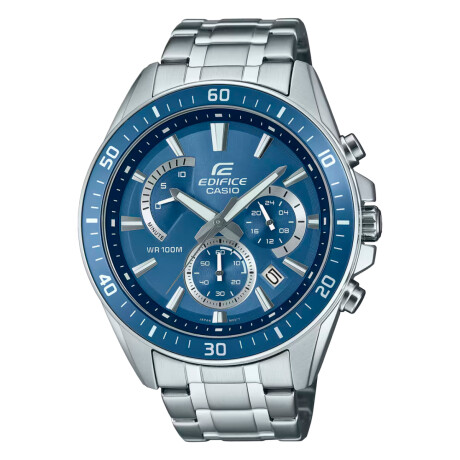Reloj CASIO EDIFICE EFR552D-2AVUDF en Acero Plateado Esfera 47mm 0