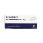 DESLORADEX 5 MG. CJ X 30 COMP. única