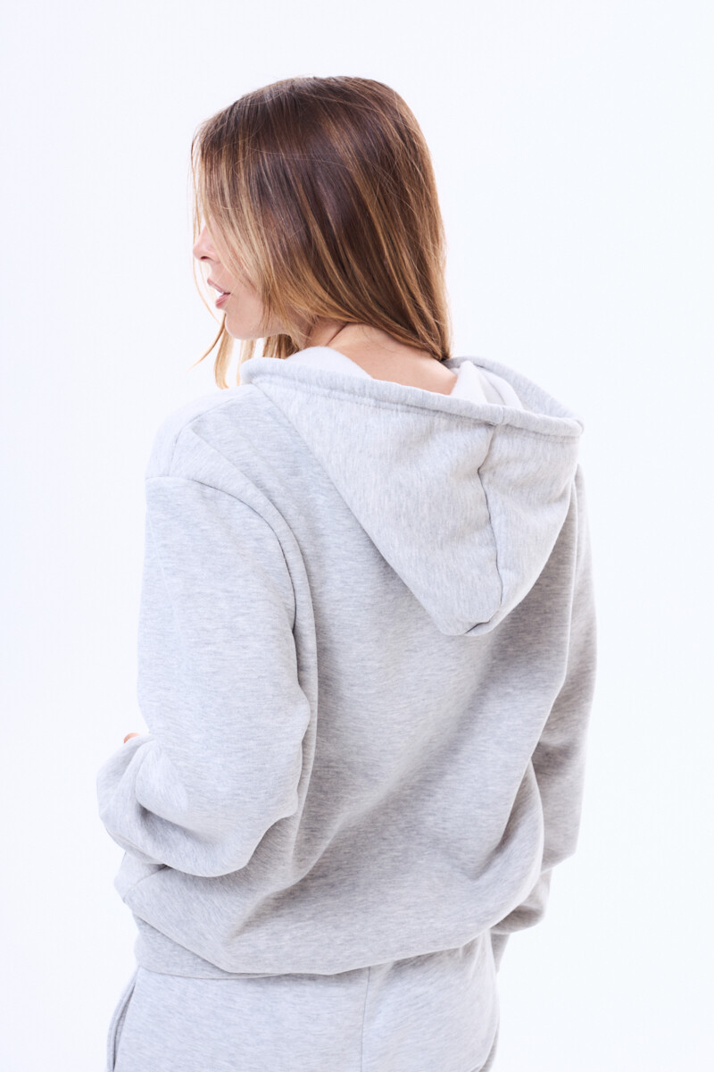 Buzo felpa Futrono Gris