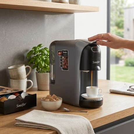 Cafetera Sonifer Sf-3579 Multicápsula 4 En 1 Espresso 20 Bar Cafetera Sonifer Sf-3579 Multicápsula 4 En 1 Espresso 20 Bar