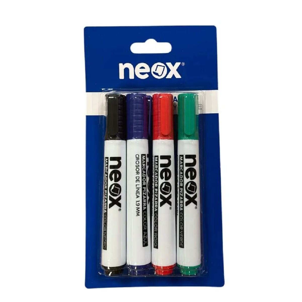 Marcador Neox Pizarra x 4 