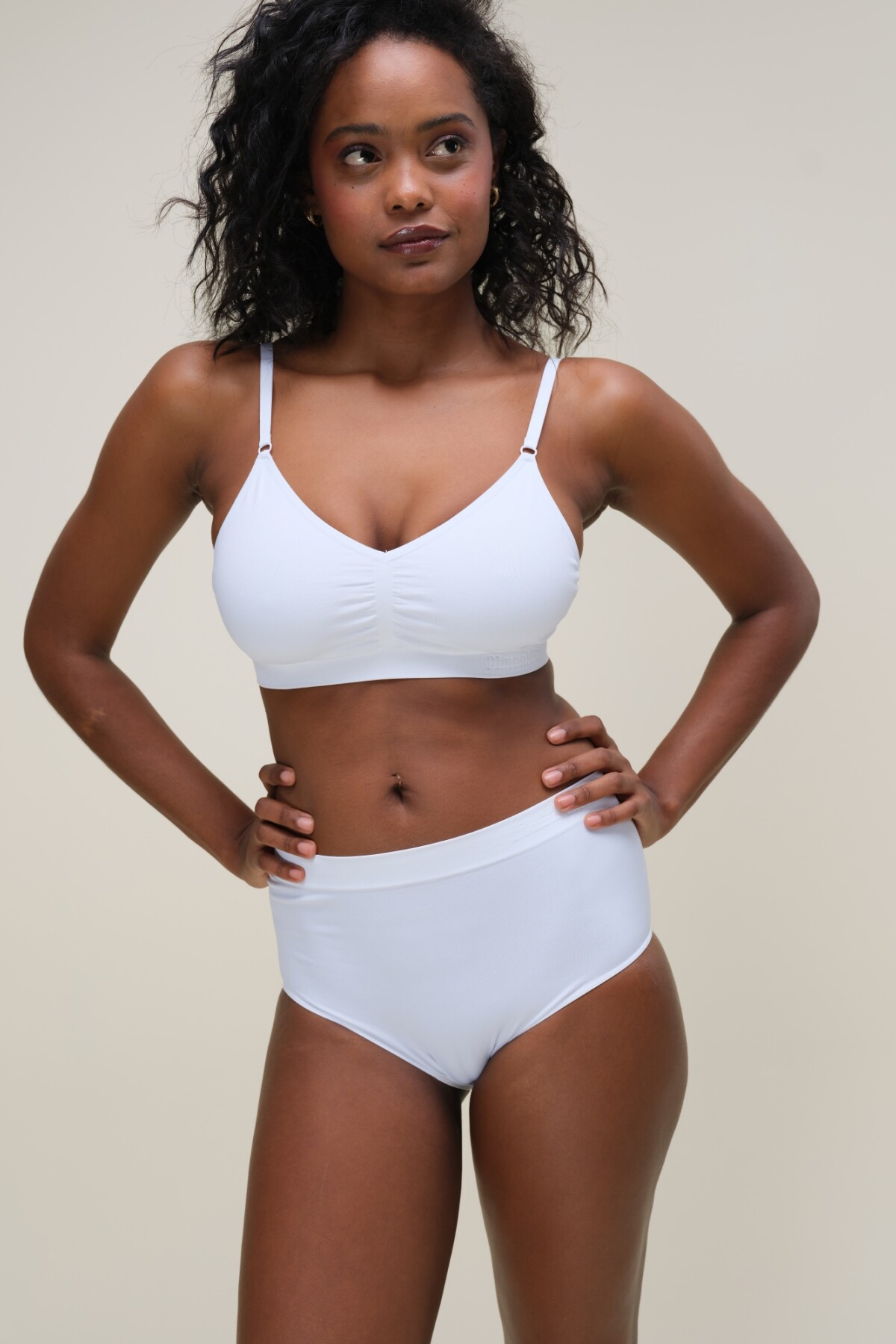 Tiro Alto Seamless Blanco