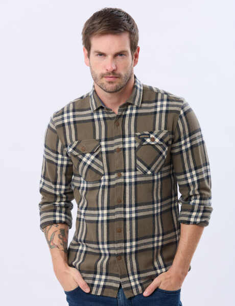 SOBRECAMISA LEÑADORA Verde
