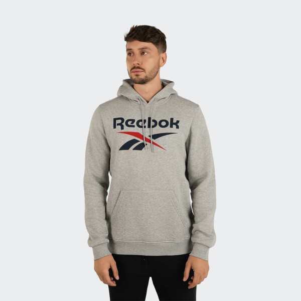 Canguro Reebok Big Logo Gris