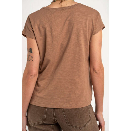 Remera Algodón Flame Mocha