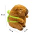 Peluche Capibara Carpincho Capibara Con Mochila De Tortuga Variante capibara con tortuga