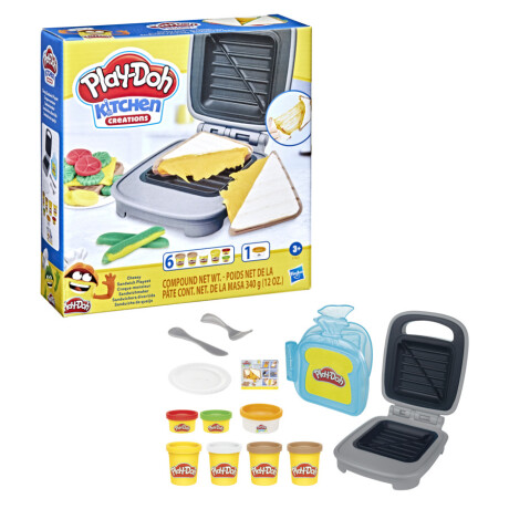 Set Masas Play Doh Kitchen Sandwichera 001