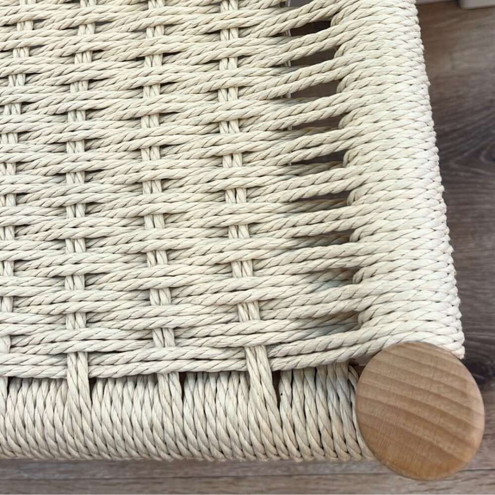 Banco Madera Natural Wishbone - Origen Banco Madera Natural Wishbone - Origen