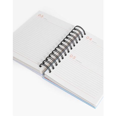 Agenda 2026 Diaria Flores Combinacion Multicolor