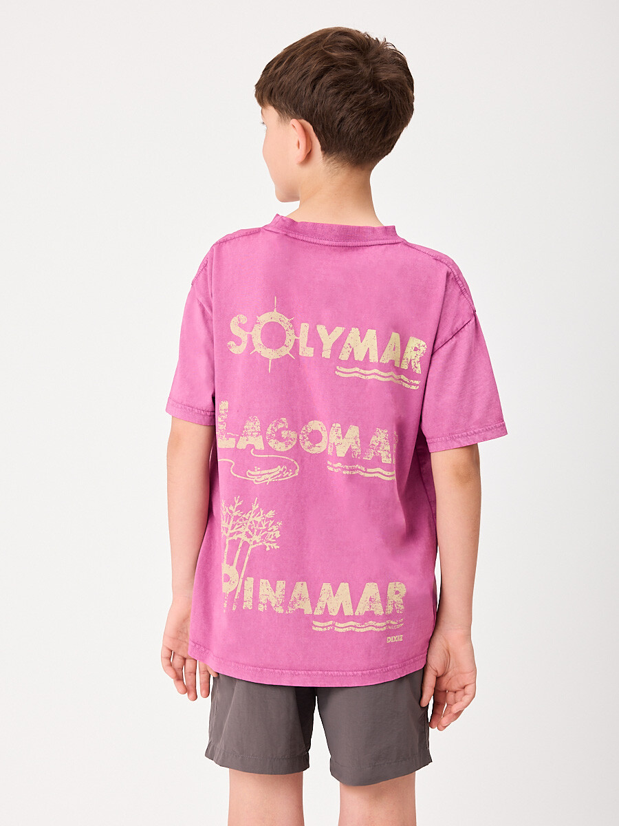 T-SHIRT M/C COSTA DULCE TEEN DIXIE Malva