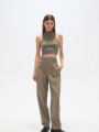 Pantalon Rilon Verde Oliva Claro