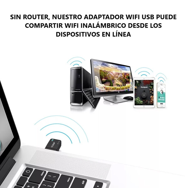 Adaptador Wifi Edup Dualband 1300m ADAPTADOR WIFI EDUP DUALBAND 1300M