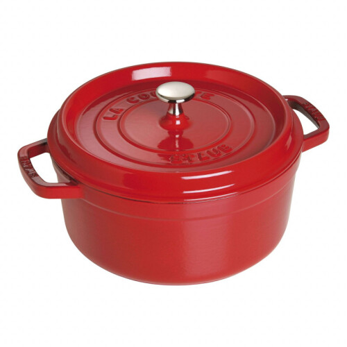 Olla Cocotte Staub Cherry Redonda 26 Cm Olla Cocotte Staub Cherry Redonda 26 Cm