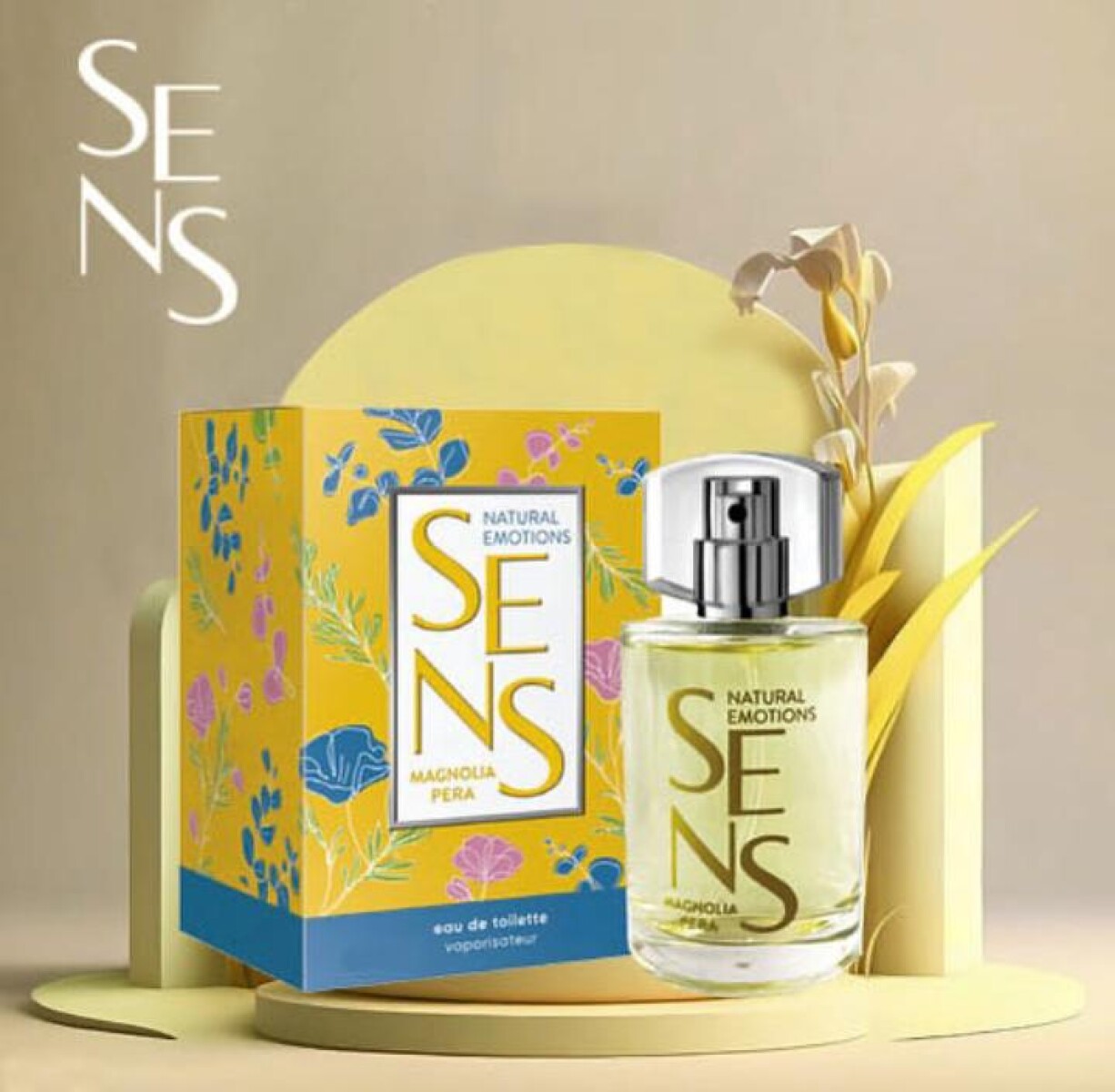 Sens Natural Emotions - Magnolia Pera Edt 50ml 