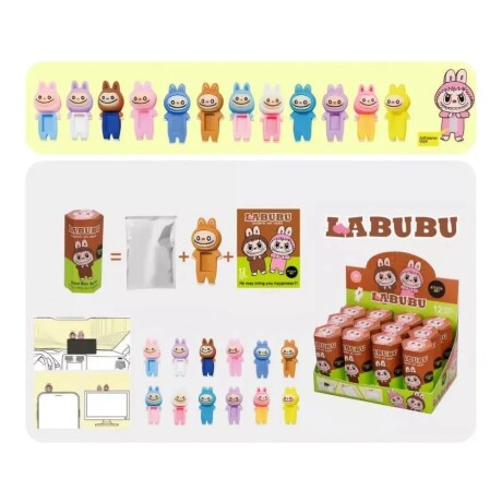Mini Figura Sonny Labubu Decorativa Sorpresa 001