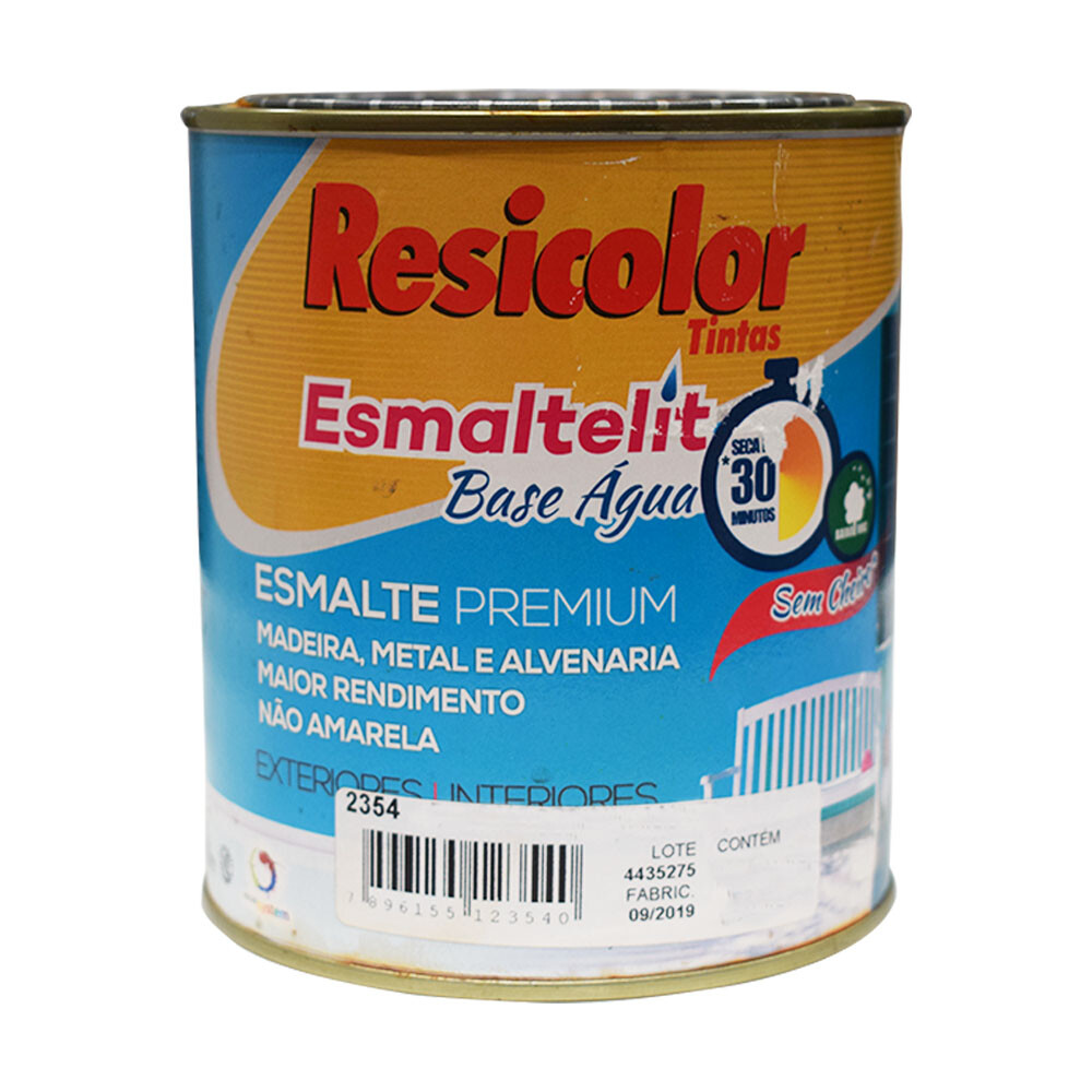 PINTURA ESMALTE AL AGUA BLANCO SATINADO - 900ML Pintura Esmalte Al Agua Blanco Satinado - 900ml