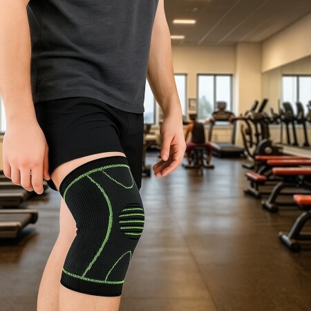 RODILLERA DE COMPRESION KNEE SUPPORT MULTICOLOR