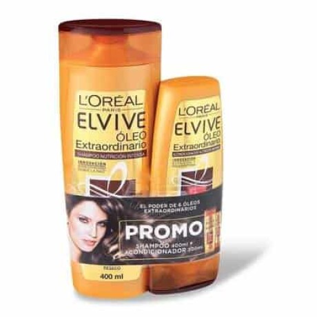 Pack Elvive Oleo Extraordinario 400ml + 200ml Pack Elvive Oleo Extraordinario 400ml + 200ml