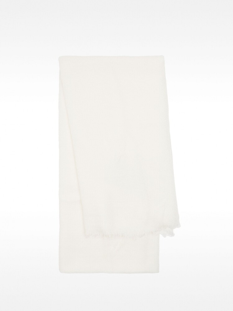 Pashmina Lisa blanco