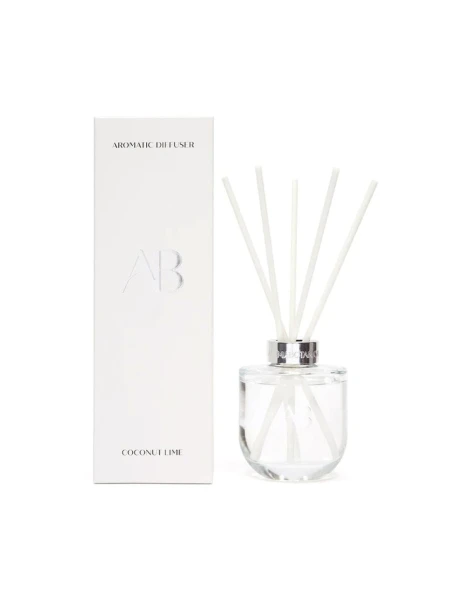 DIFUSOR DE AROMA 200ML COCONUT LIME BLANCO DIFUSOR DE AROMA 200ML COCONUT LIME BLANCO