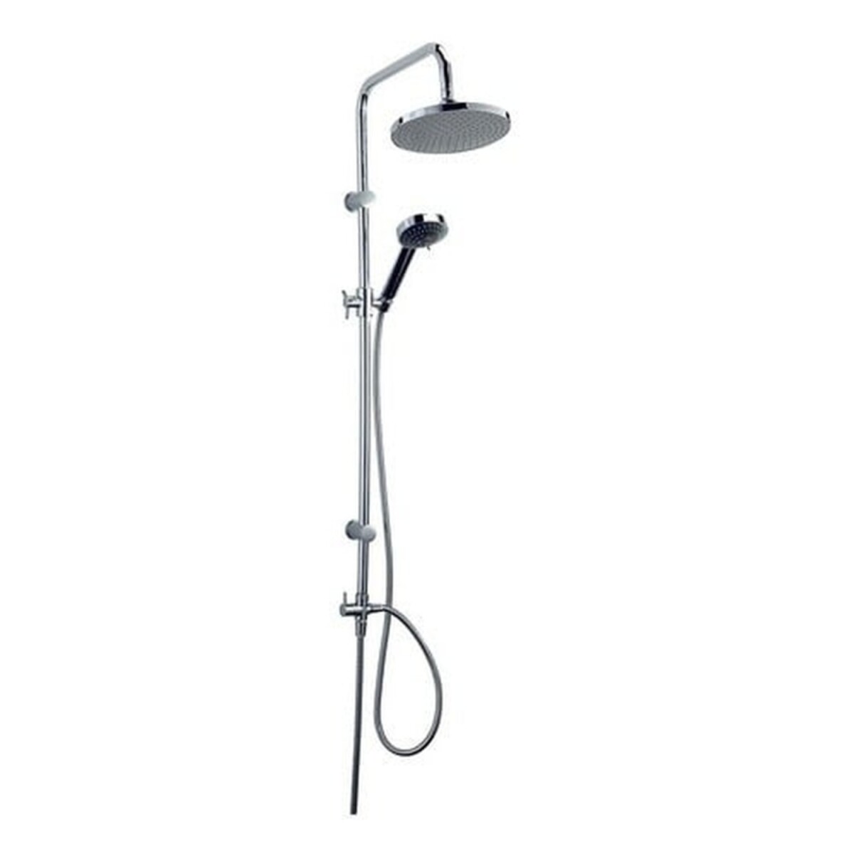 Columna de ducha Cannes Plateada Sensi DAcqua 
