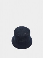 Sombrero Bucket De Punto azul-marino