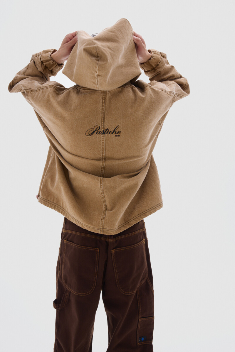 Hoodie Cooper Camel