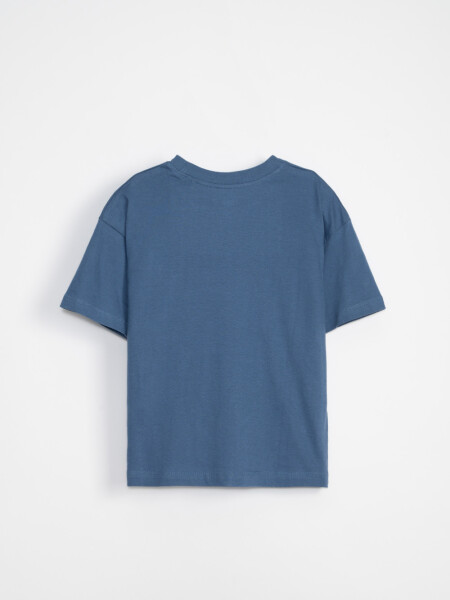 Remera estampa Formas Azul