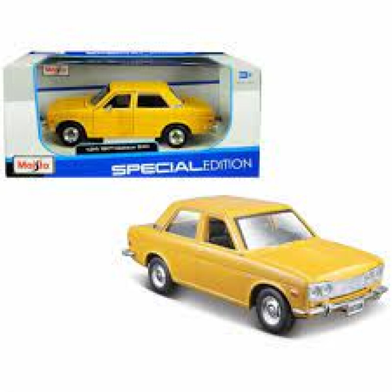 1971 Datsun 510 Edición Especial Modelo Coche, Amarillo 1971 Datsun 510 Edición Especial Modelo Coche, Amarillo