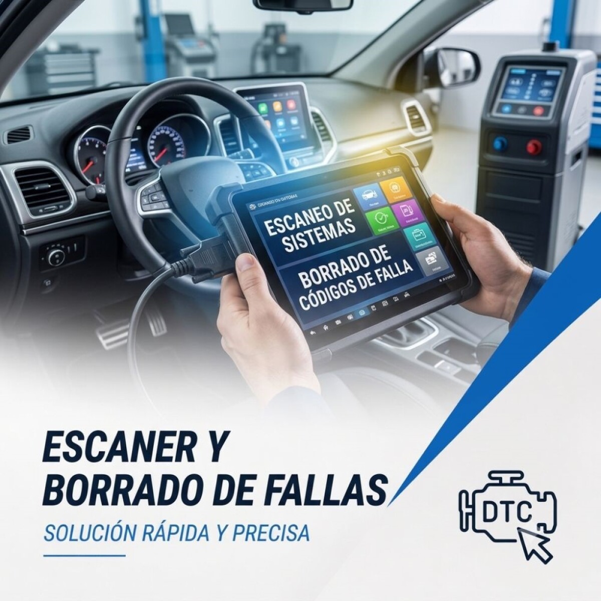 REVISIÓN CON SCANNER Y BORRADO DE FALLAS 
