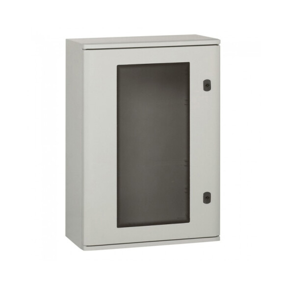 Tablero de adosar, 600x400x250 puerta c/visor IP66 LM0875