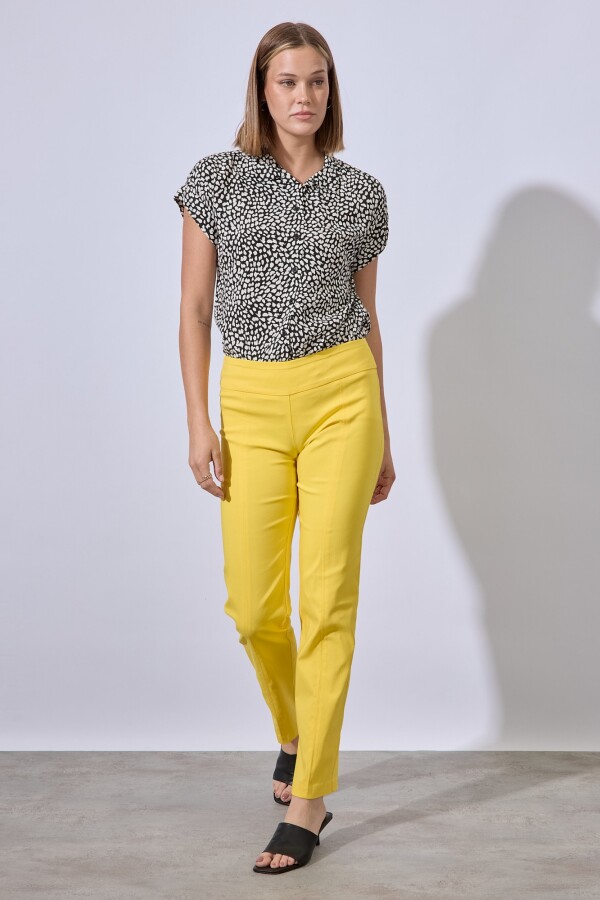 Pantalon Modelador AMARILLO