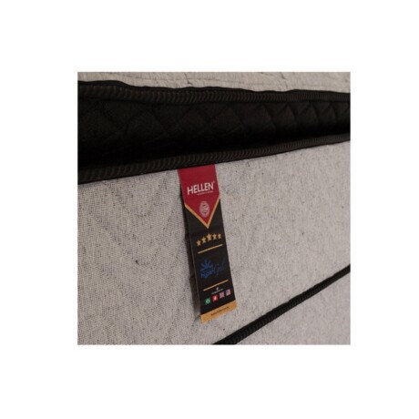 SOMMIER 2 PLAZAS RESORTE BELVEDERE GRIS NEGRO HELLEN SOMMIER 2 PLAZAS RESORTE BELVEDERE GRIS NEGRO HELLEN