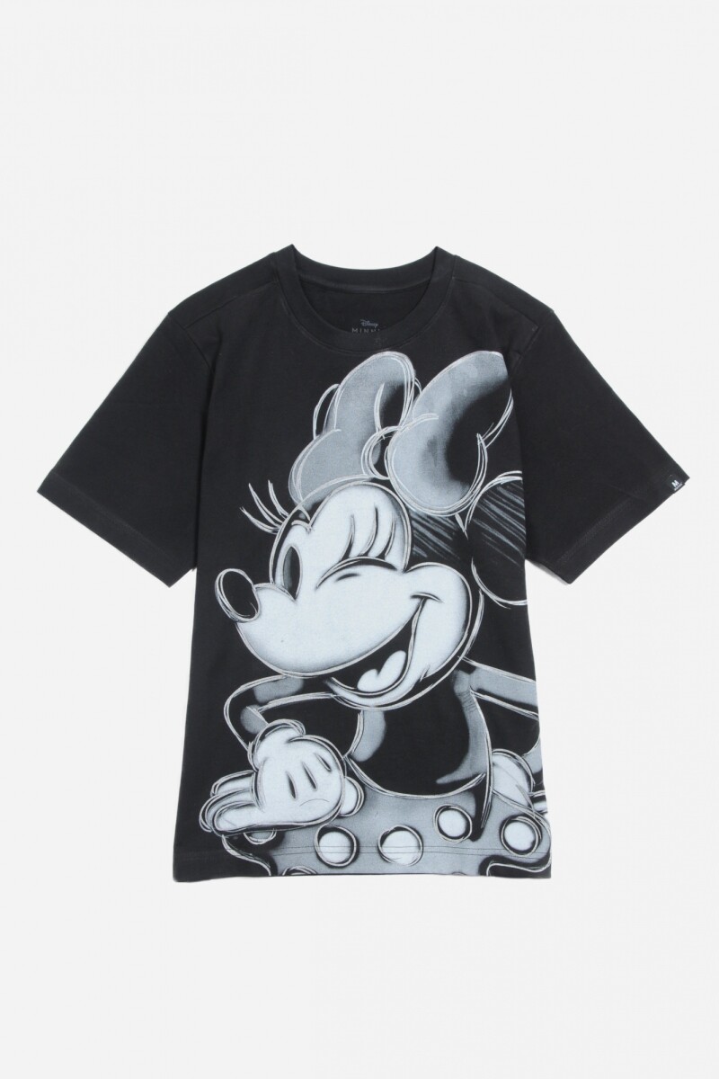 Remera Disney mujer NEGRO