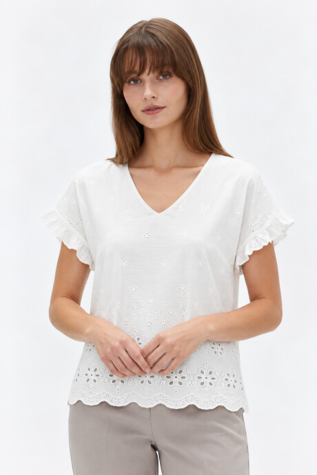 Tops Ahte Marfil / Off White