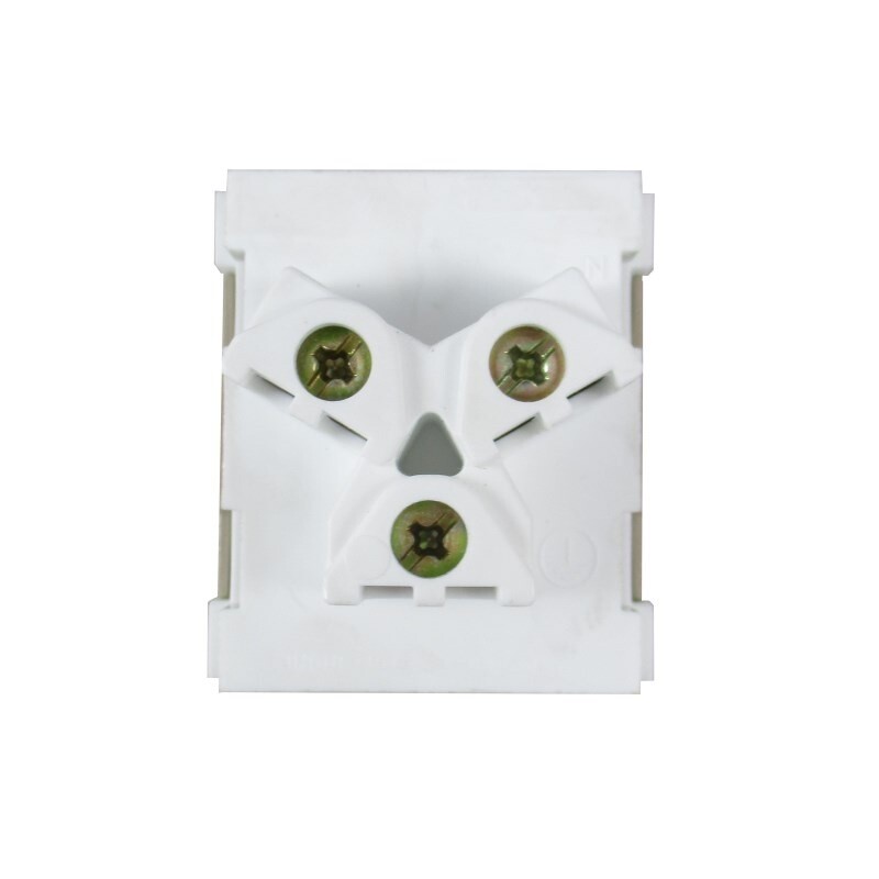 MODULO TOMA BIPOLAR NEMA C/TIERRA 20A MODULO TOMA BIPOLAR NEMA C/TIERRA 20A