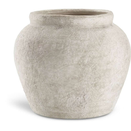 Maceta JOKUM Ø24xA21cm gres porcelánico Gris