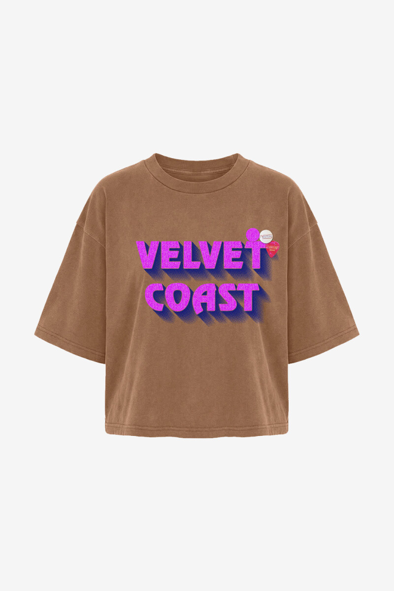 CAMISETA CROOPER LIMELIGHT Terracota
