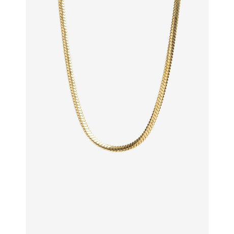 Collares Cortos Metal Dorado