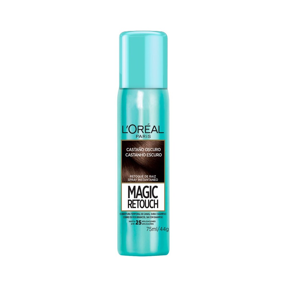 LOREAL MAGIC RETOUCH CASTAÑO SPRAY X 75 única