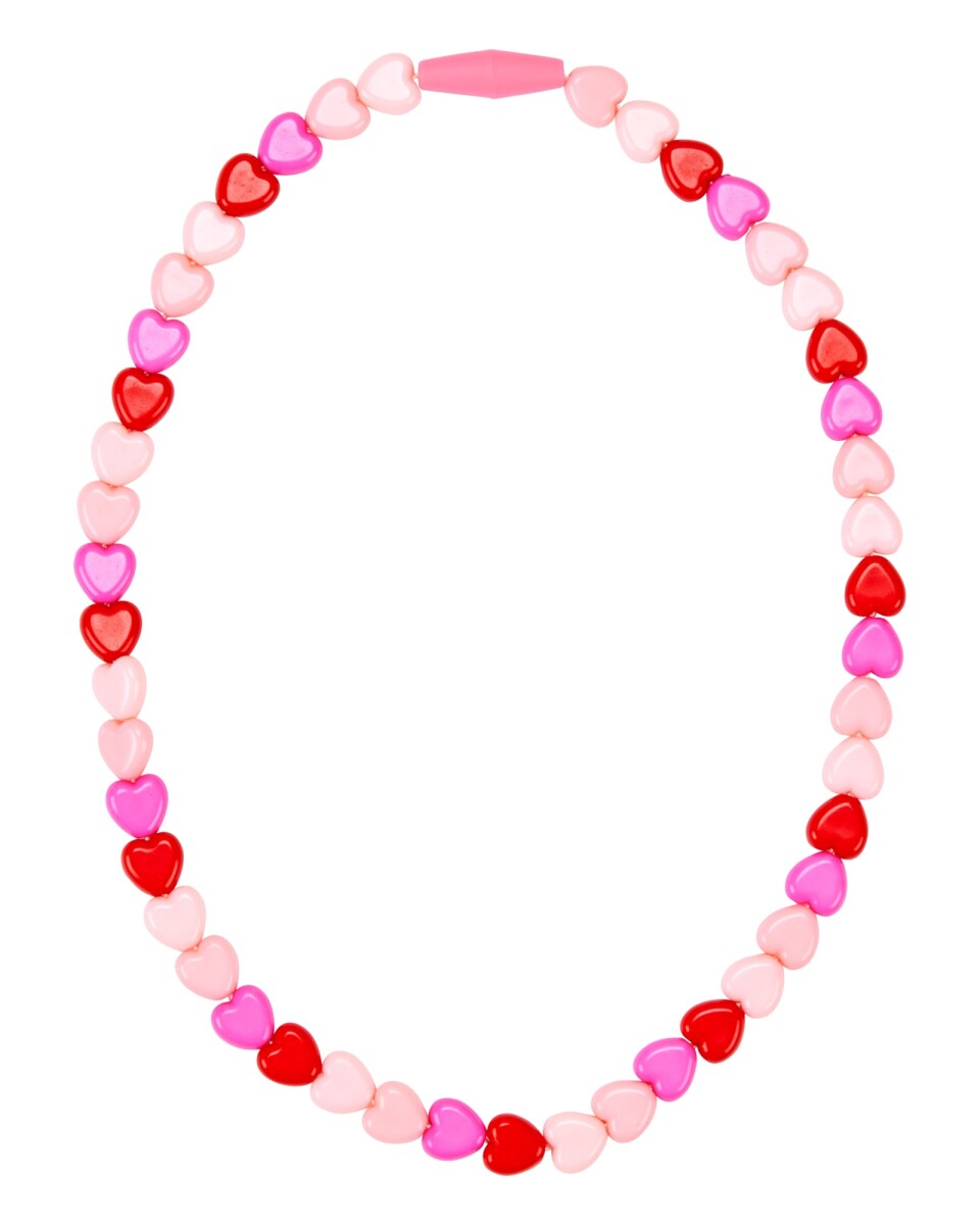 Collar dijes corazón 
