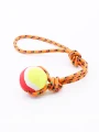CUERDA CON PELOTA ROJO